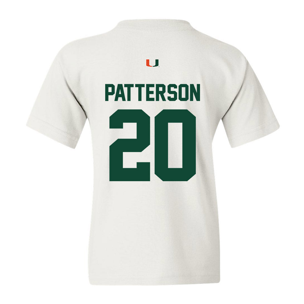 Miami - NCAA Football : Zaquan Patterson - Classic Shersey Youth T-Shirt