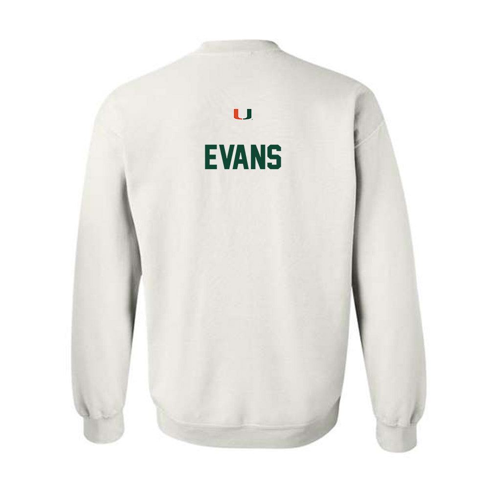 Miami - NCAA Women's Rowing : Abby Evans - Classic Shersey Crewneck Sweatshirt-1