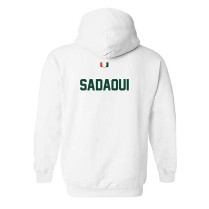 Miami - NCAA Men's Tennis : Mehdi Sadaoui - Classic Shersey Hooded Sweatshirt-1
