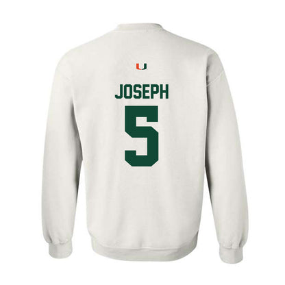 Miami - NCAA Football : Nathaniel Joseph - Classic Shersey Crewneck Sweatshirt