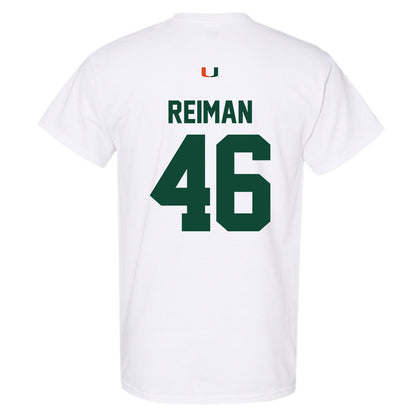 Miami - NCAA Football : Dylan Reiman - Classic Shersey T-Shirt