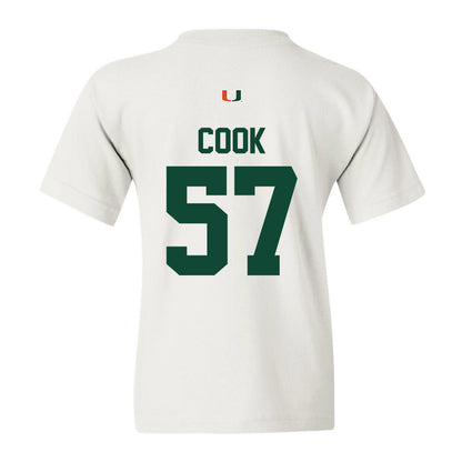 Miami - NCAA Football : Marley Cook - Classic Shersey Youth T-Shirt