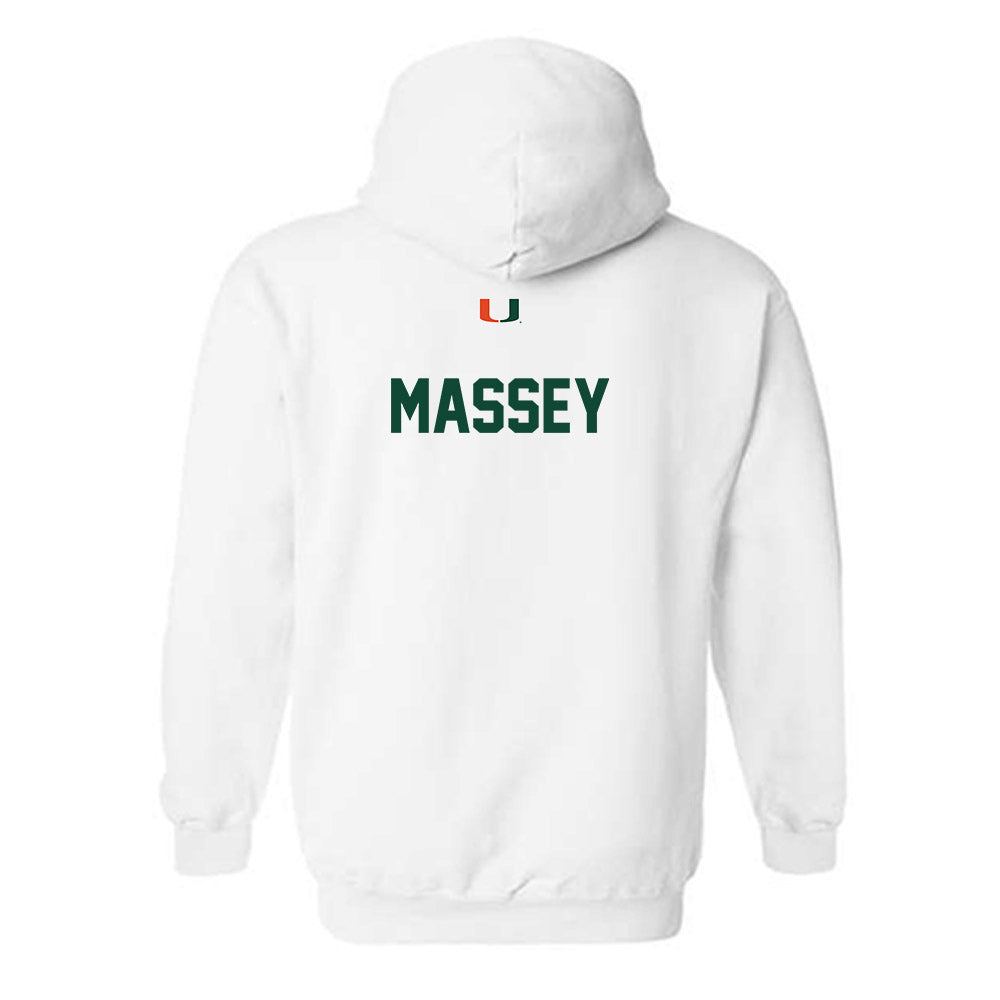 Miami - NCAA Women's Swimming & Diving : Ashlyn Massey - Classic Shersey Hooded Sweatshirt