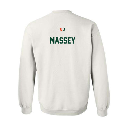 Miami - NCAA Women's Swimming & Diving : Ashlyn Massey - Classic Shersey Crewneck Sweatshirt