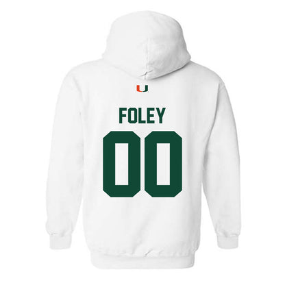 Miami - NCAA Women's Soccer : Claireese Foley - Classic Shersey Hooded Sweatshirt