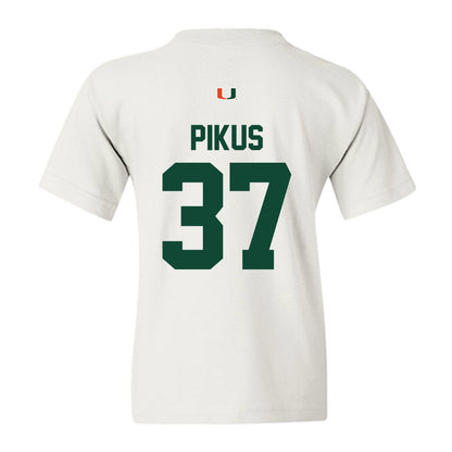 Miami - NCAA Football : Henry Pikus - Classic Shersey Youth T-Shirt-1