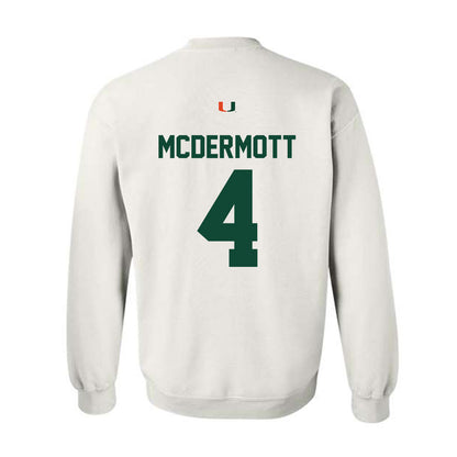 Miami - Women's Volleyball Alumni : Brooke McDermott - Classic Shersey Crewneck Sweatshirt