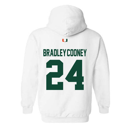 Miami - NCAA Baseball : Packy Bradley-Cooney - Classic Shersey Hooded Sweatshirt-1