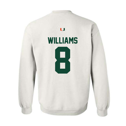 Miami - NCAA Football : Emory Williams - Classic Shersey Crewneck Sweatshirt-1