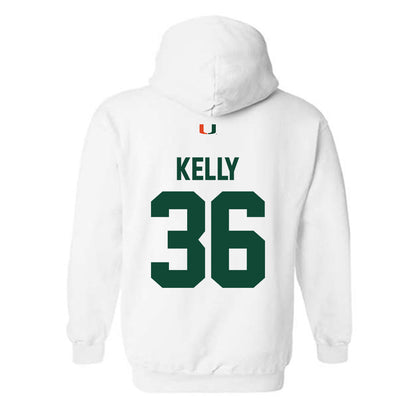 Miami - NCAA Football : Nick Kelly - Classic Shersey Hooded Sweatshirt