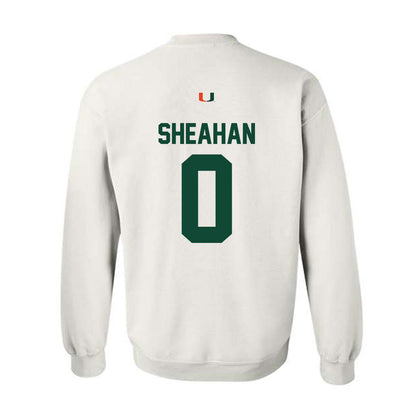 Miami - NCAA Baseball : Vance Sheahan - Classic Shersey Crewneck Sweatshirt-1