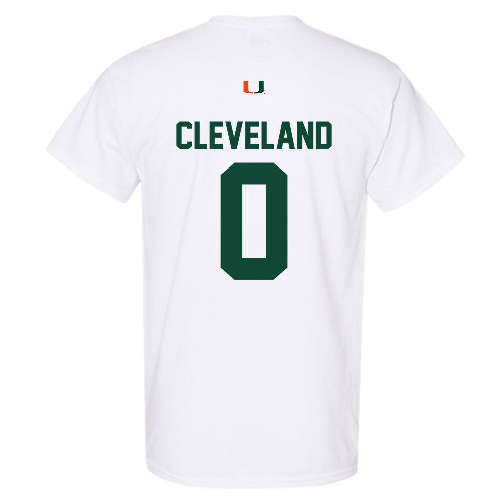 Miami - NCAA Men's Basketball : Matthew Cleveland - Classic Shersey T-Shirt