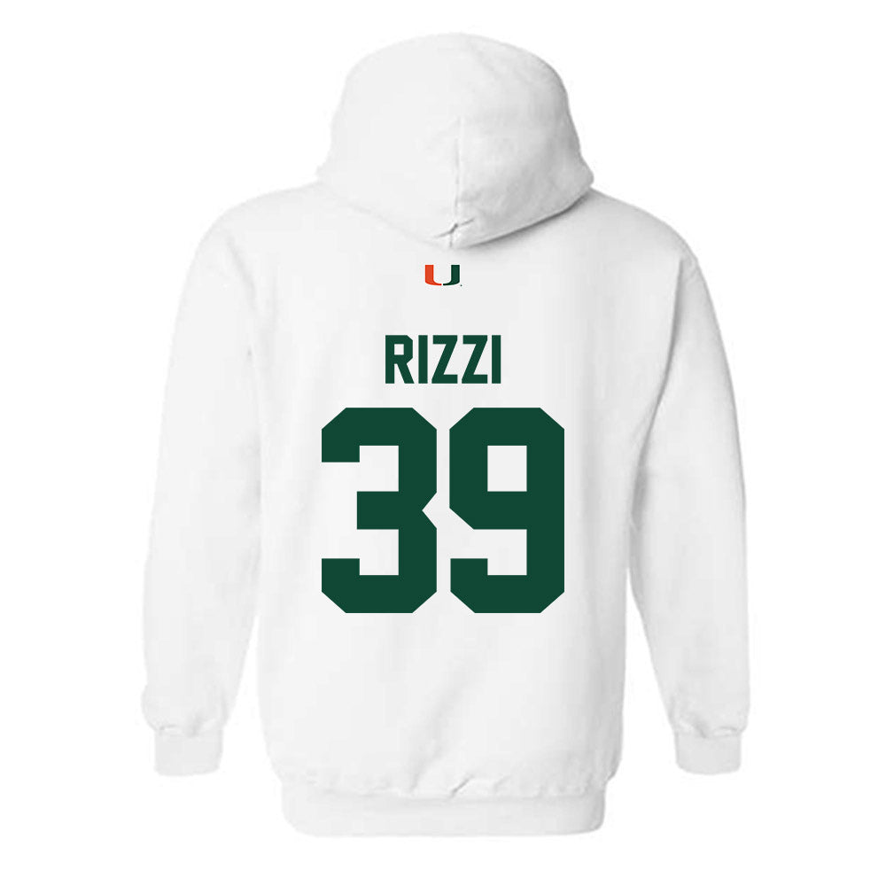 Miami - NCAA Football : Casey Rizzi - Classic Shersey Hooded Sweatshirt