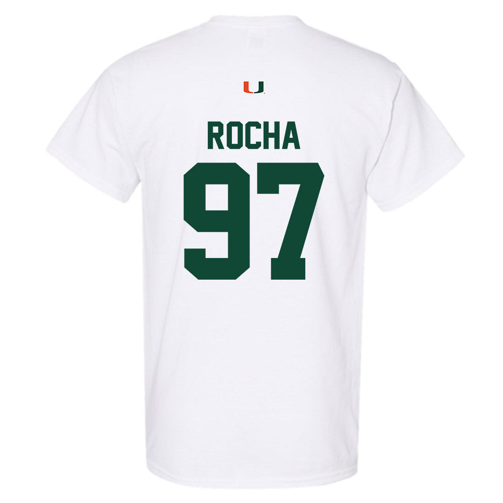 Miami - NCAA Football : Will Rocha - Classic Shersey T-Shirt-1