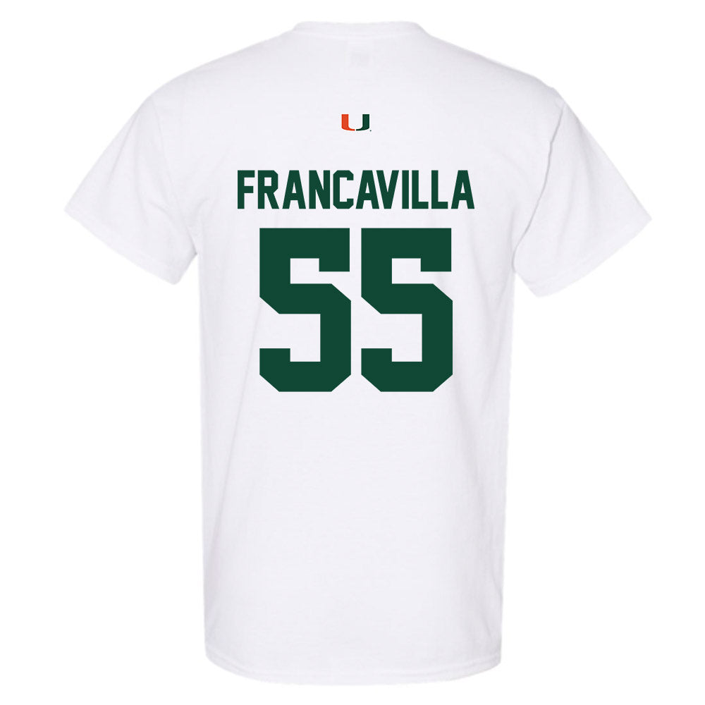 Miami - NCAA Football : Nino Francavilla - Classic Shersey T-Shirt-1