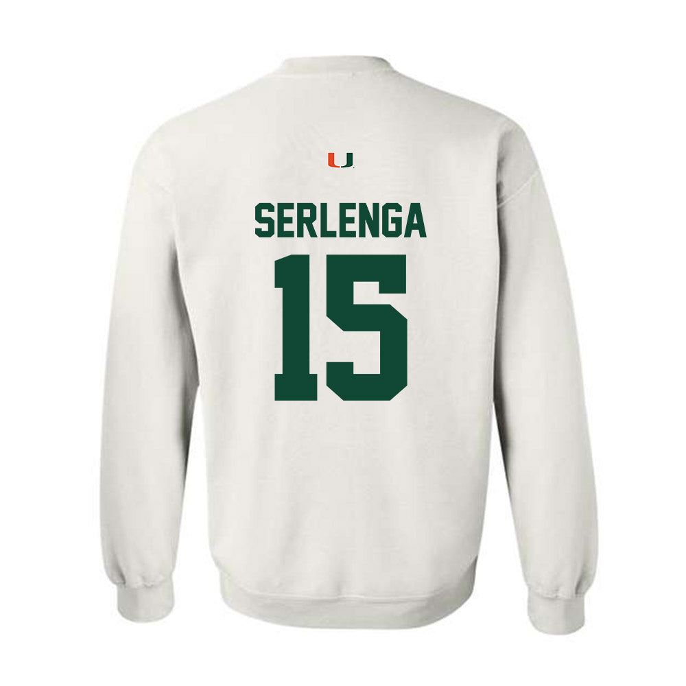 Miami - NCAA Women's Soccer : Allie Serlenga - Classic Shersey Crewneck Sweatshirt-1