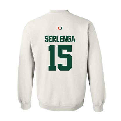 Miami - NCAA Women's Soccer : Allie Serlenga - Classic Shersey Crewneck Sweatshirt-1