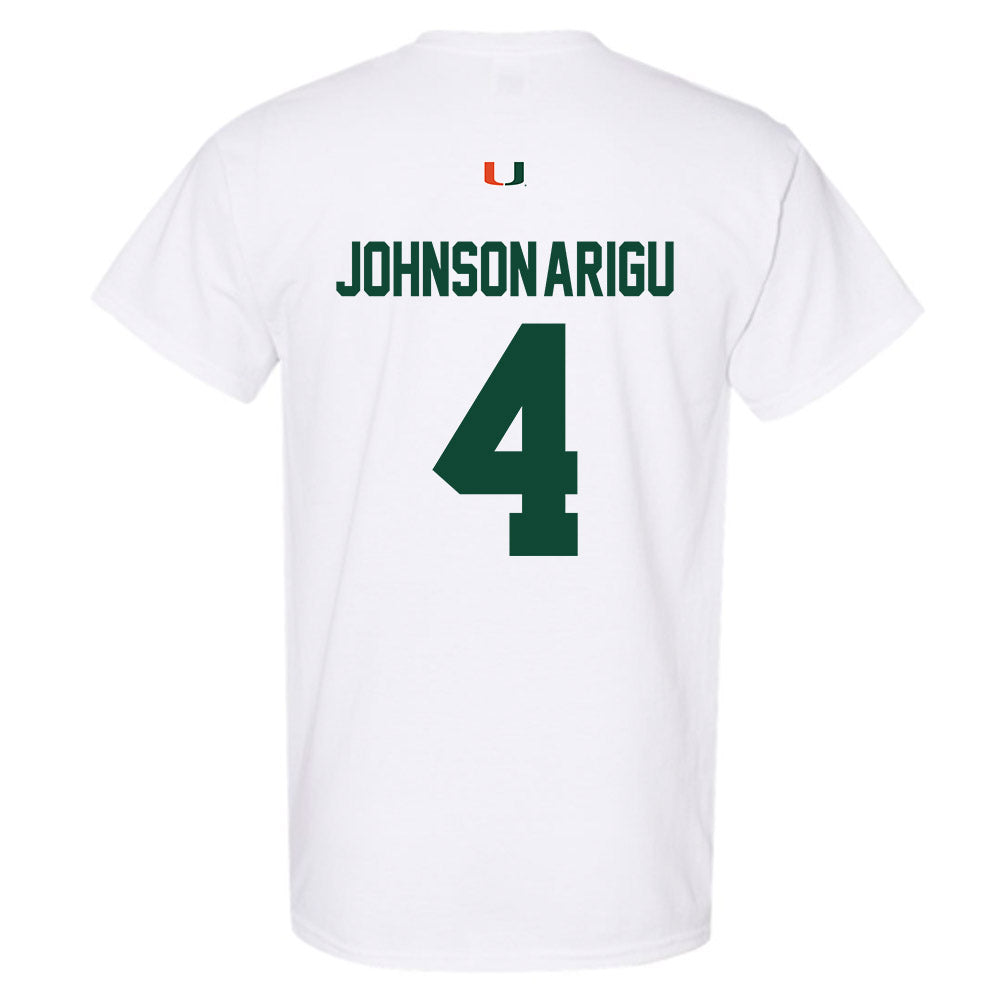 Miami - NCAA Men's Basketball : Isaiah Johnson-Arigu - Classic Shersey T-Shirt