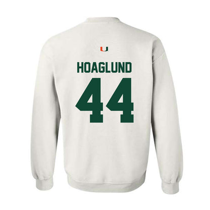 Miami - NCAA Football : Luke Hoaglund - Classic Shersey Crewneck Sweatshirt