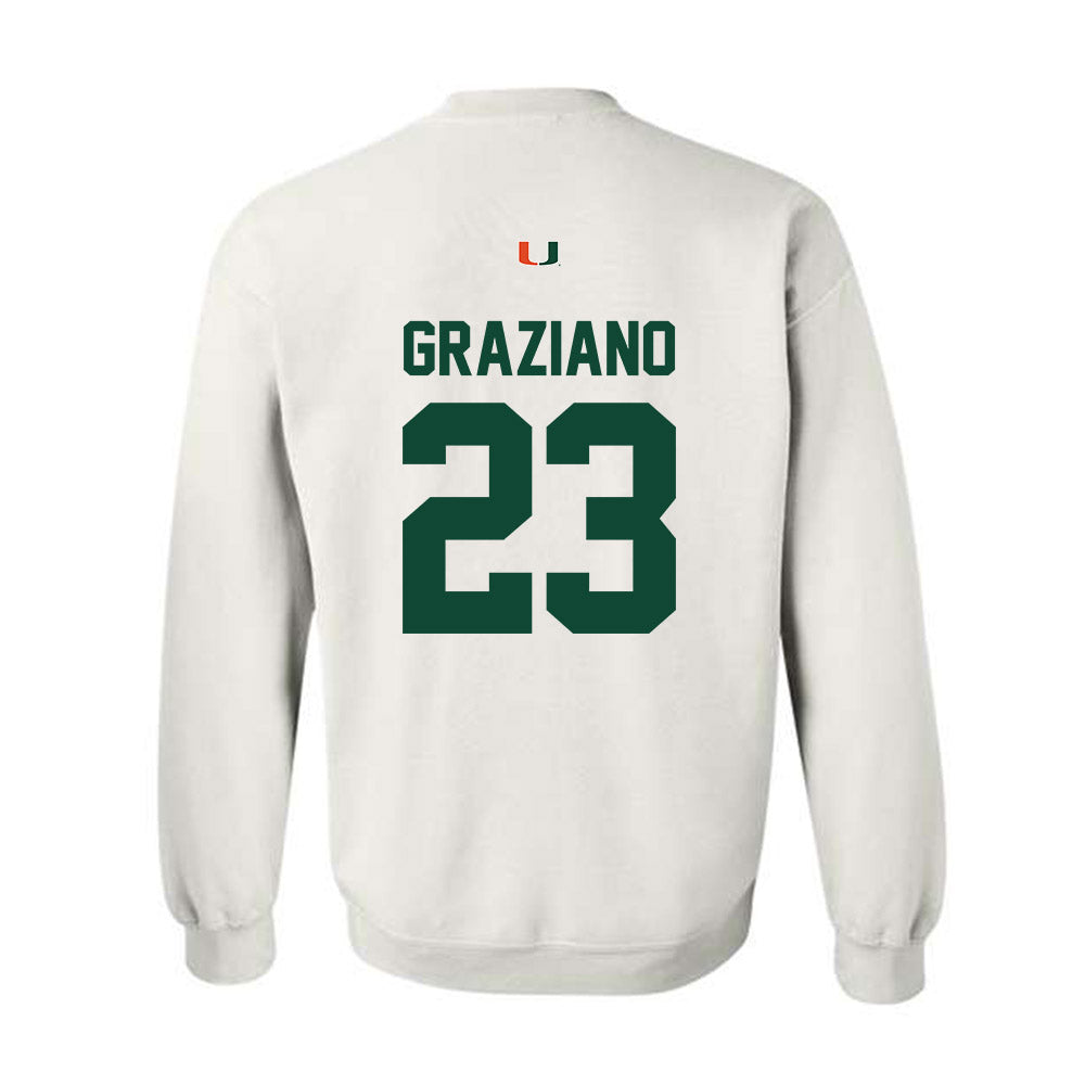 Miami - NCAA Women's Soccer : Faith Graziano - Classic Shersey Crewneck Sweatshirt