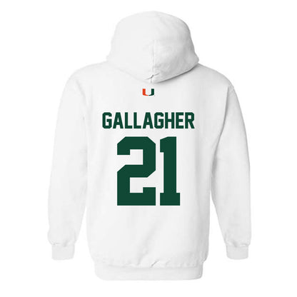 Miami - NCAA Women's Soccer : Kyla Gallagher - Classic Shersey Hooded Sweatshirt