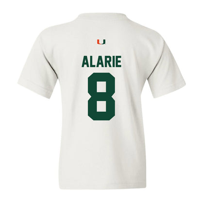 Miami - NCAA Men's Basketball : Xander Alarie - Classic Shersey Youth T-Shirt