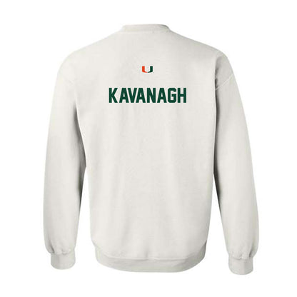 Miami - NCAA Women's Track & Field : Sam Kavanagh - Classic Shersey Crewneck Sweatshirt-1