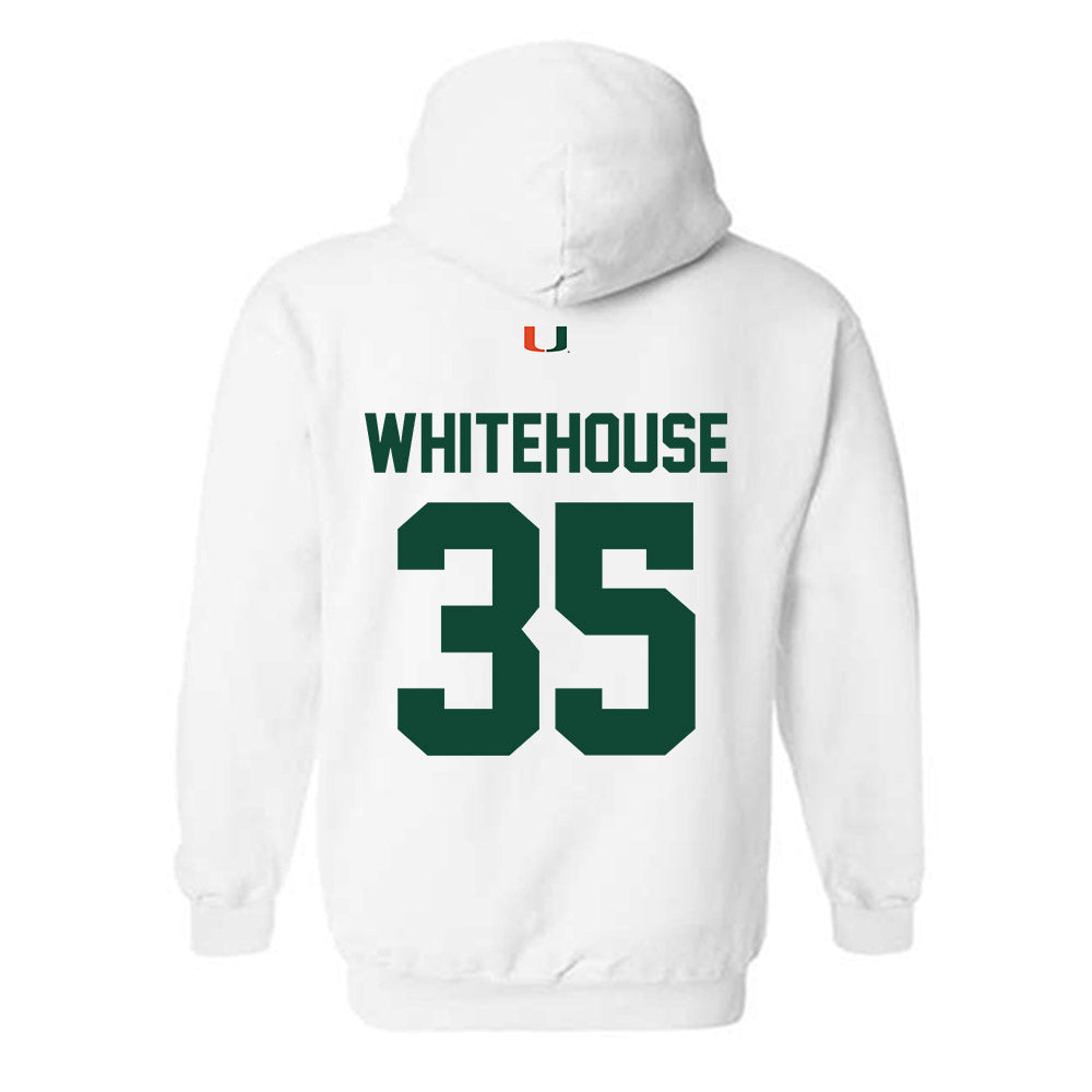 Miami - NCAA Football : Jack Whitehouse - Classic Shersey Hooded Sweatshirt