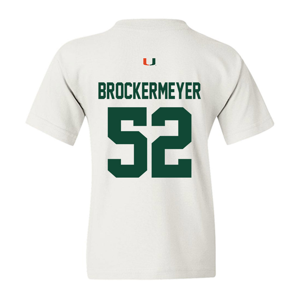 Miami - NCAA Football : James Brockermeyer - Classic Shersey Youth T-Shirt-1