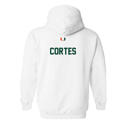 Miami - NCAA Football : Bear Cortes - Classic Shersey Hooded Sweatshirt-1