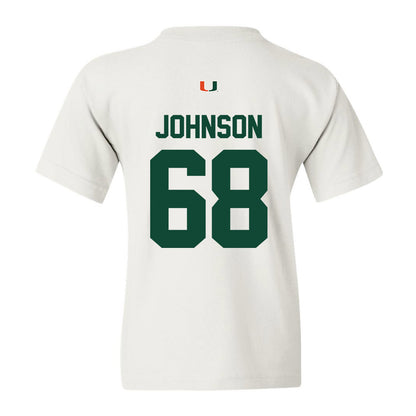 Miami - NCAA Football : Ian Johnson - Classic Shersey Youth T-Shirt