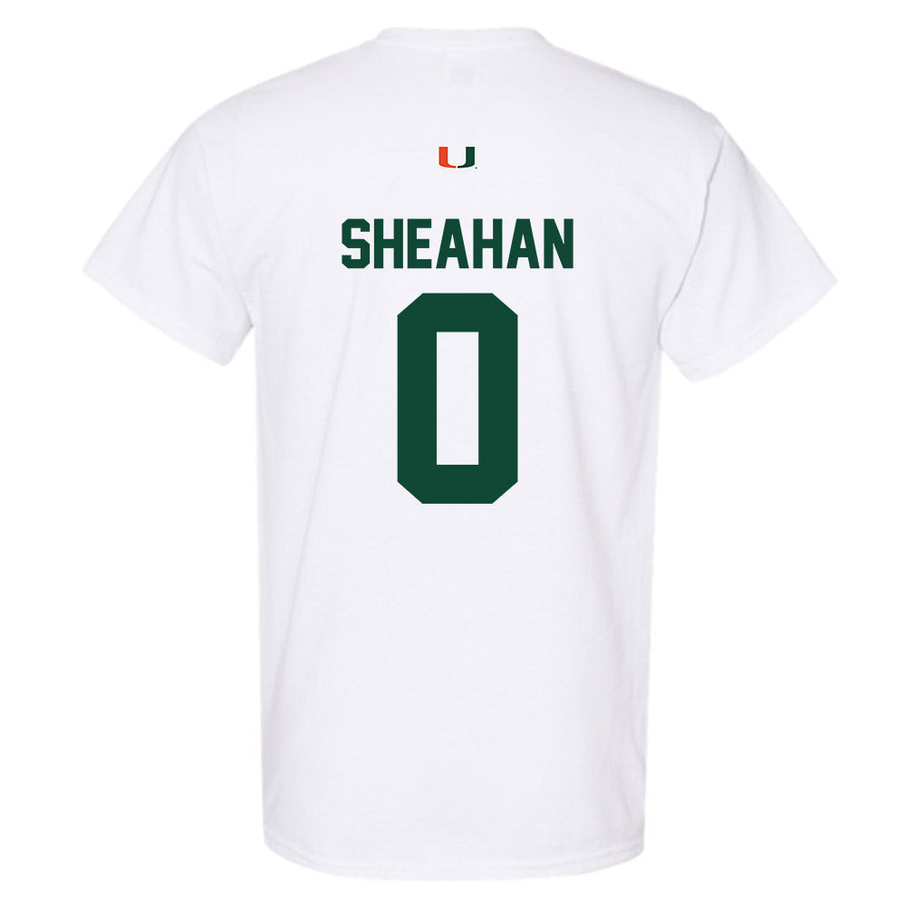Miami - NCAA Baseball : Vance Sheahan - Classic Shersey T-Shirt-1