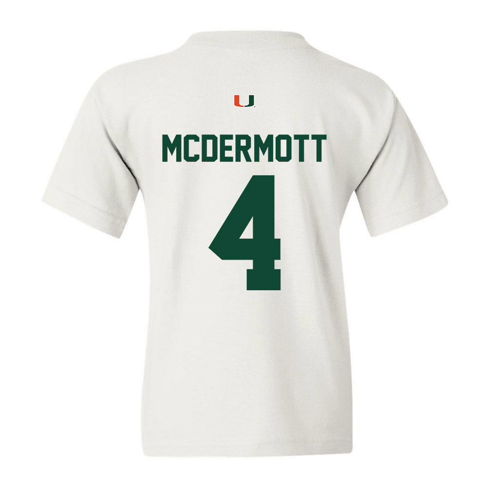 Miami - Women's Volleyball Alumni : Brooke McDermott - Classic Shersey Youth T-Shirt