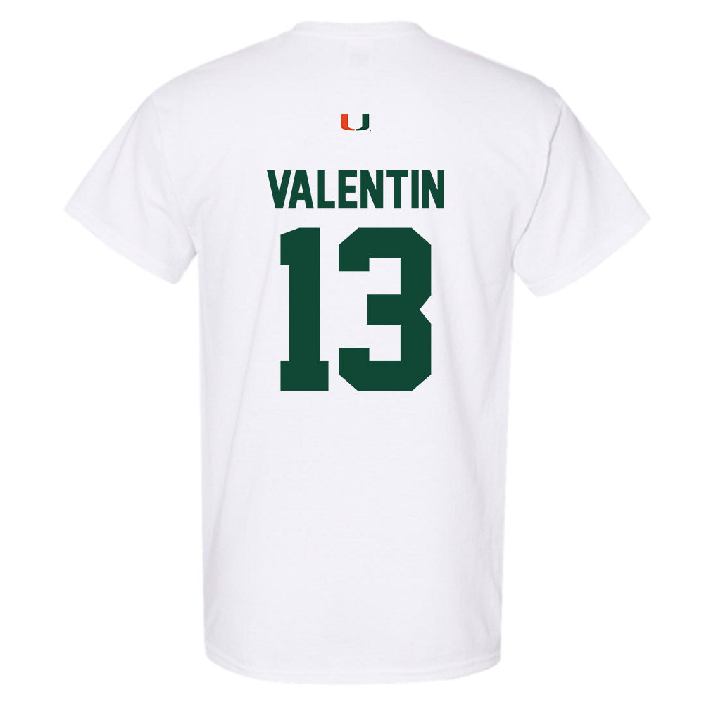 Miami - NCAA Women's Volleyball : Marla Valentin - Classic Shersey T-Shirt