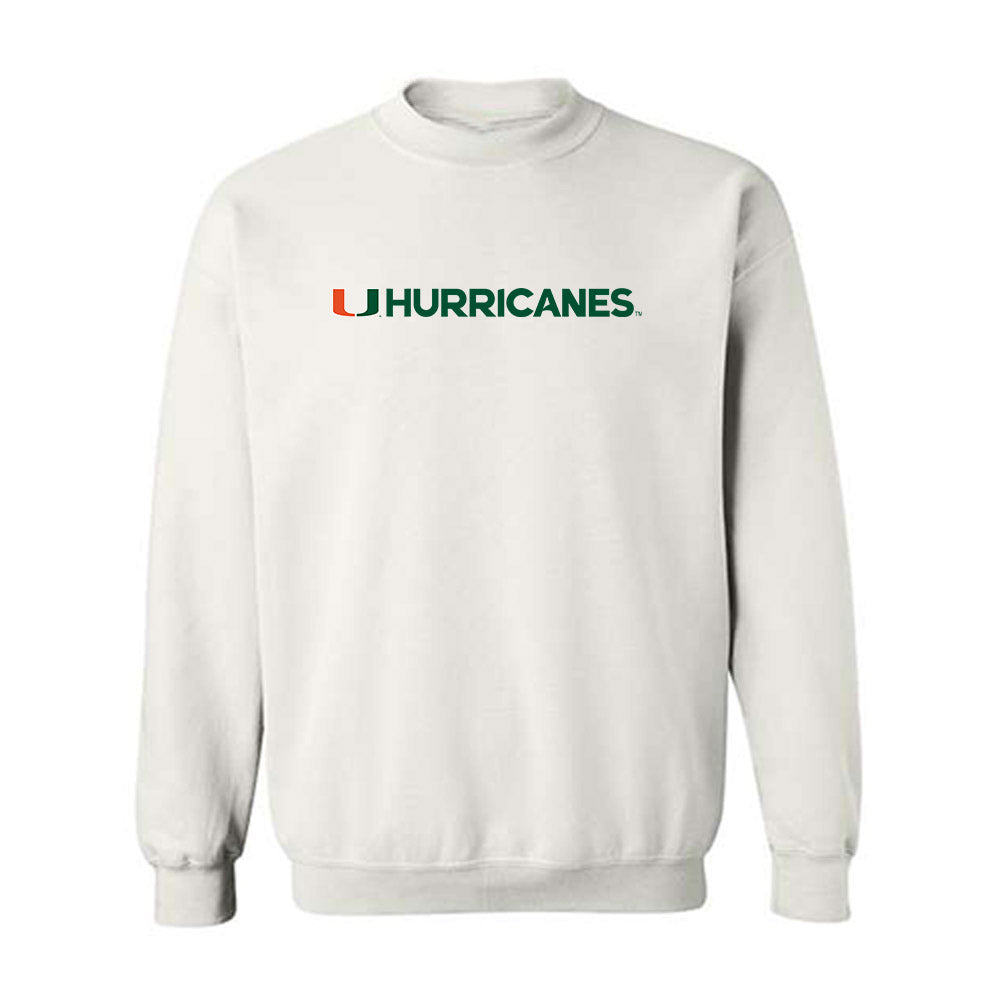 Miami - NCAA Women's Rowing : Abby Evans - Classic Shersey Crewneck Sweatshirt-0