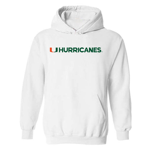 Miami - NCAA Football : Romanas Frederique Jr - Classic Shersey Hooded Sweatshirt-0