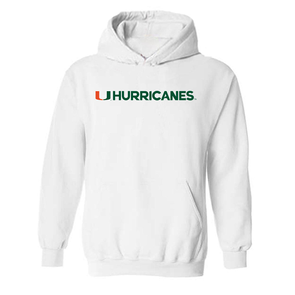 Miami - NCAA Men's Basketball : Jordyn Kee - Classic Shersey Hooded Sweatshirt-0