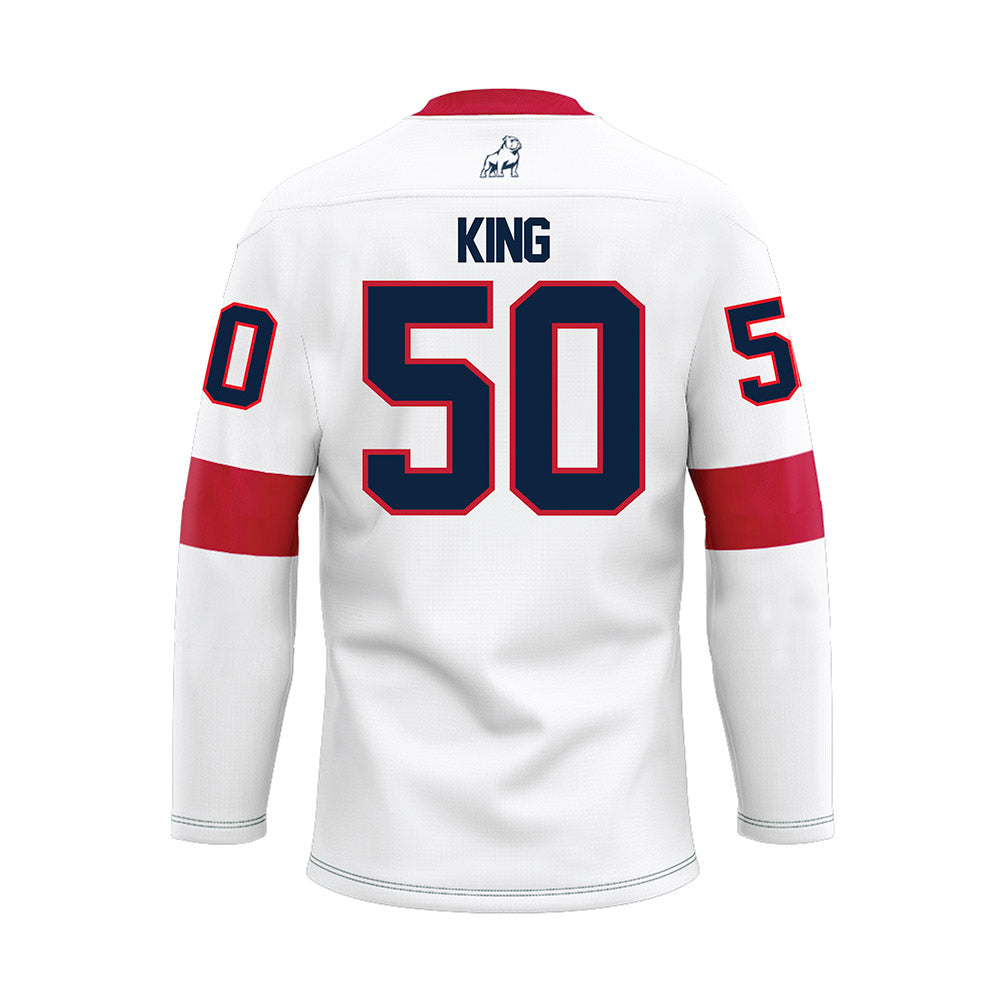 Samford - NCAA Football : Darrian King - White Fashion Jersey