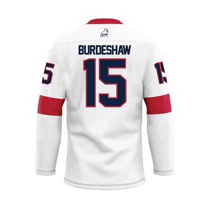 Samford - NCAA Football : Clay Burdeshaw - White Fashion Jersey