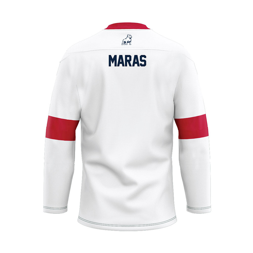 Samford - NCAA Women's Tennis : Sam Maras - White Fashion Jersey