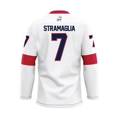 Samford - NCAA Men's Basketball : Paul Stramaglia - White Fashion Jersey