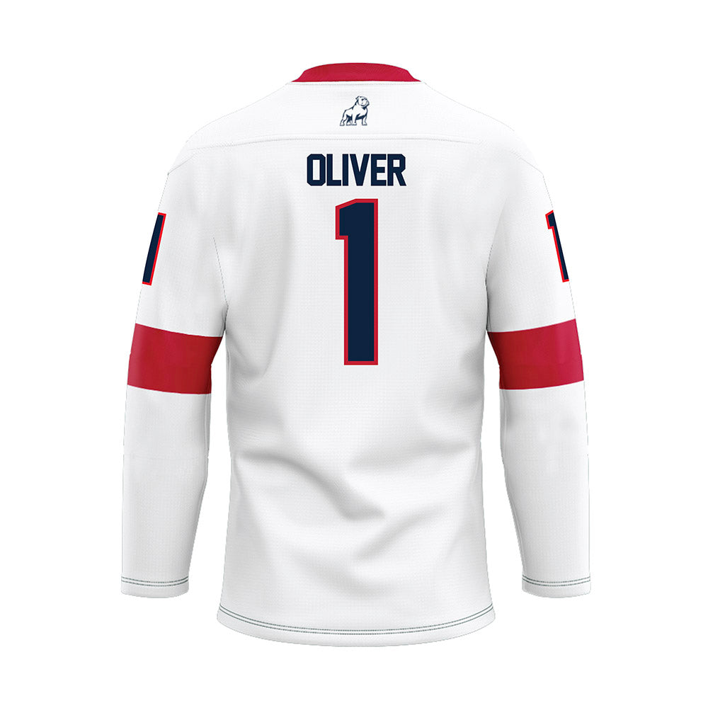 Samford - NCAA Football : Ryan Oliver - White Fashion Jersey