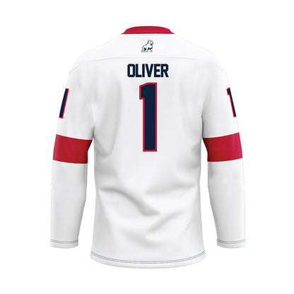 Samford - NCAA Football : Ryan Oliver - White Fashion Jersey