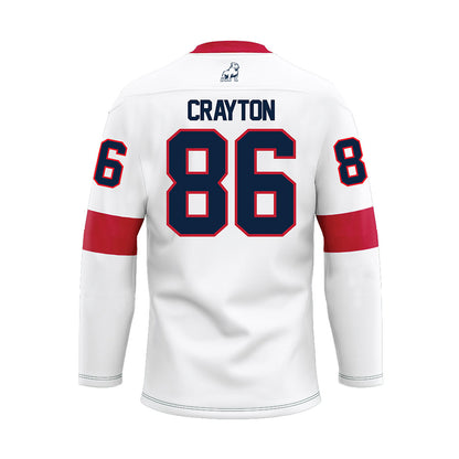 Samford - NCAA Football : Nick Crayton - White Fashion Jersey