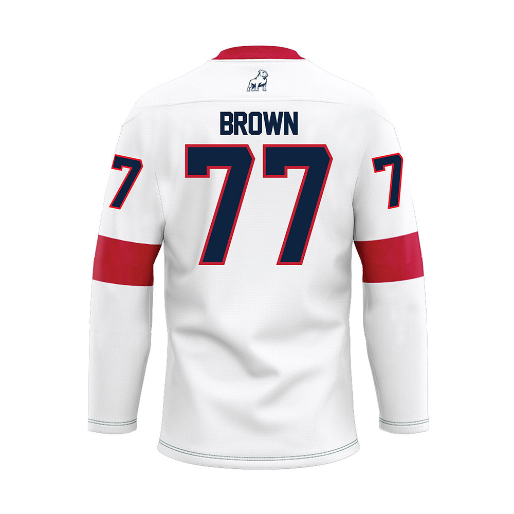 Samford - NCAA Football : Zach Brown - White Fashion Jersey