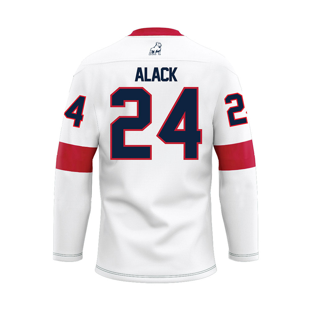 Samford - NCAA Women's Soccer : Mary-Ainsley Alack - White Fashion Jersey