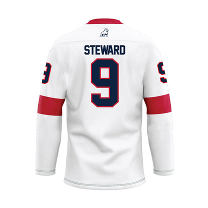 Samford - NCAA Football : Midnight Steward - White Fashion Jersey