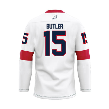 Samford - NCAA Women's Volleyball : Gracie Lynn Butler - White Fashion Jersey