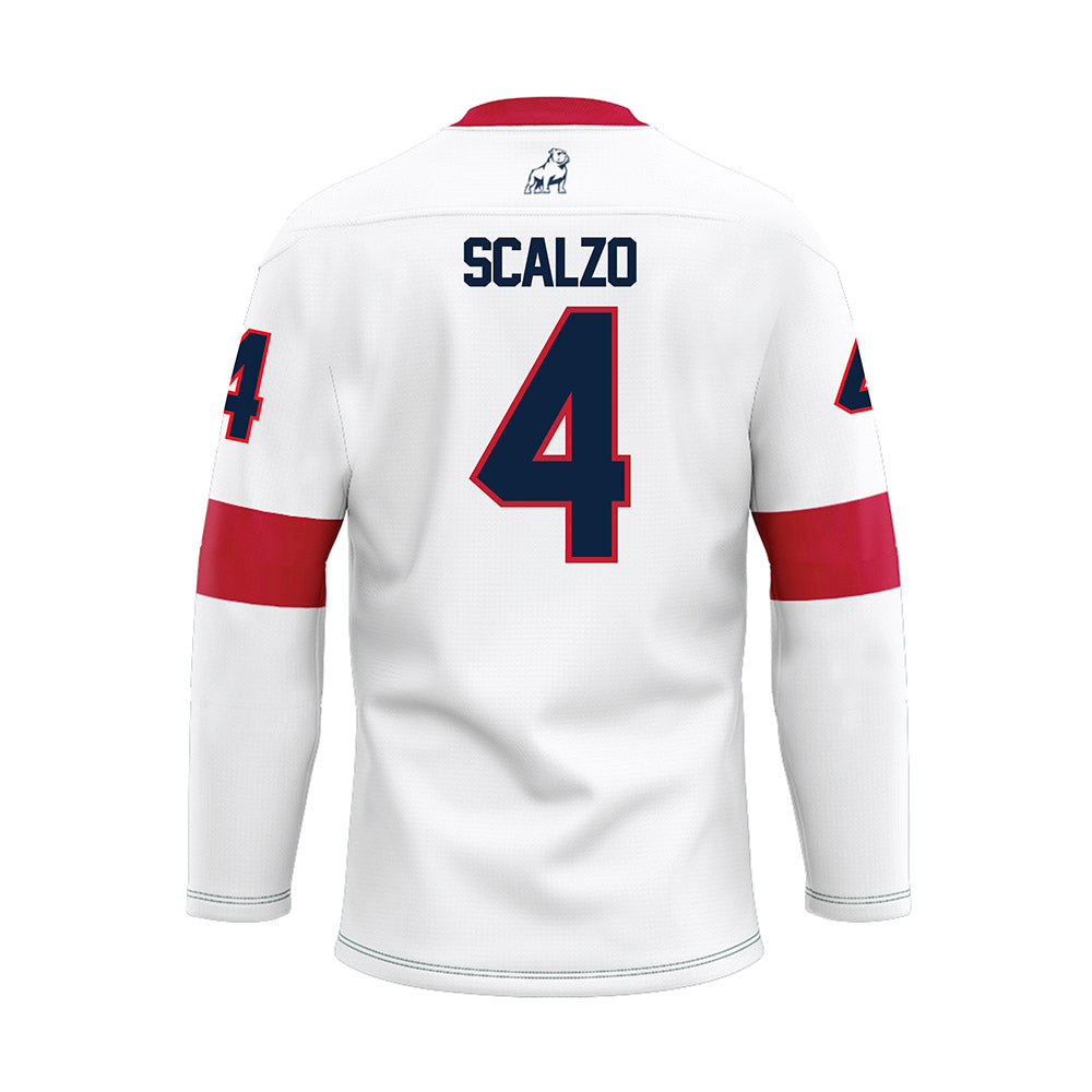 Samford - NCAA Football : Nik Scalzo - White Fashion Jersey