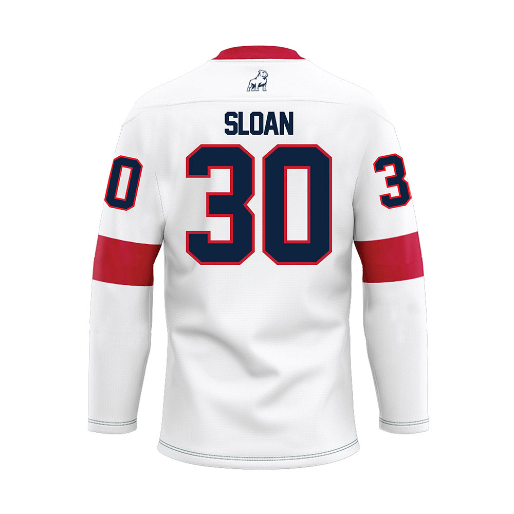 Samford - NCAA Football : Carson Sloan - White Fashion Hockey Jersey